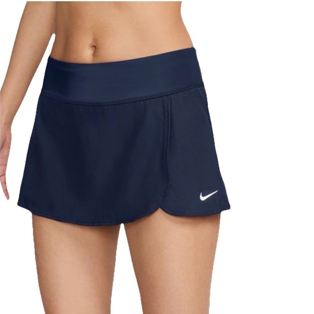 Nike Swim Women's Board Skirt Color Blue NESSA8203-440 Size L New